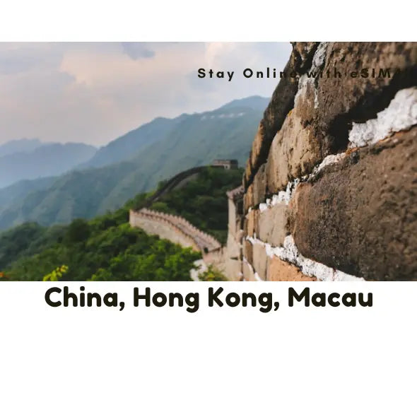 China, Hong Kong, Macau eSIM Unlimited - esim4u