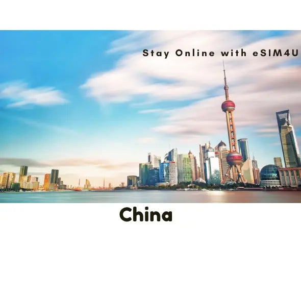 China eSIM up to 50GB - esim4u