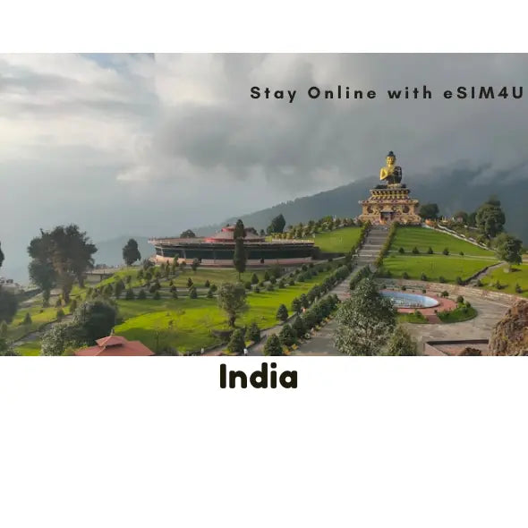 India eSIM up to 20GB - esim4u