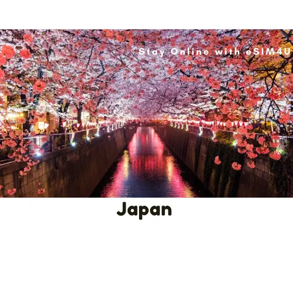 Japan eSIM up to 50GB - NTT docomo NETWORK - esim4u