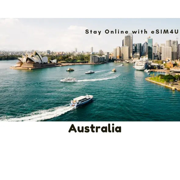 Australia eSIM up to 50GB - esim4u