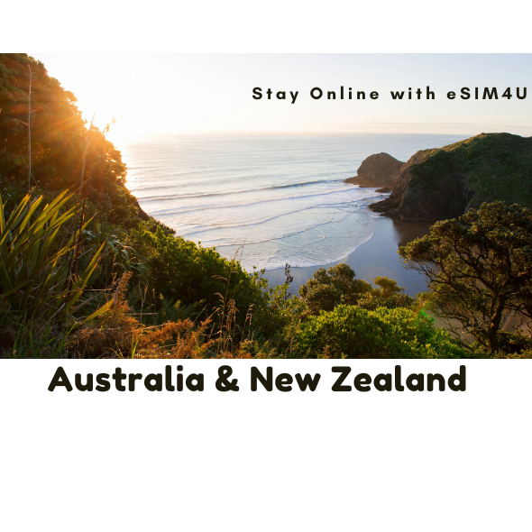 Australia & New Zealand eSIM up to 20GB