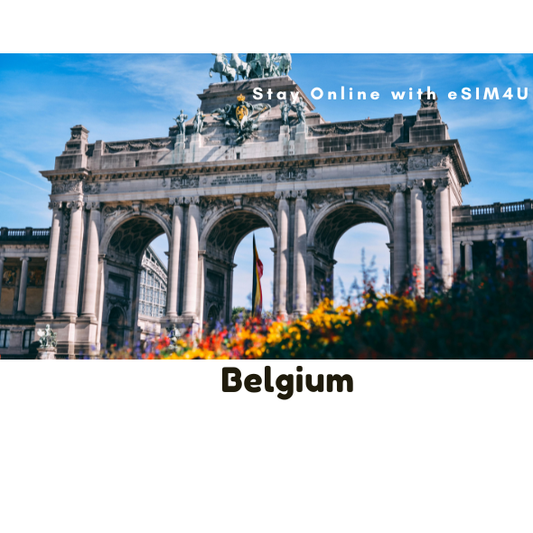 Belgium eSIM up to 50GB