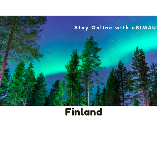 Finland eSIM up to 50GB