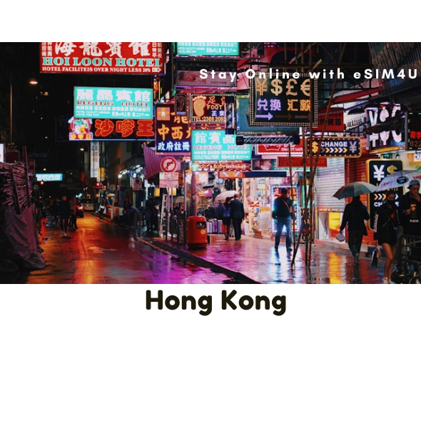Hong Kong eSIM up to 20GB