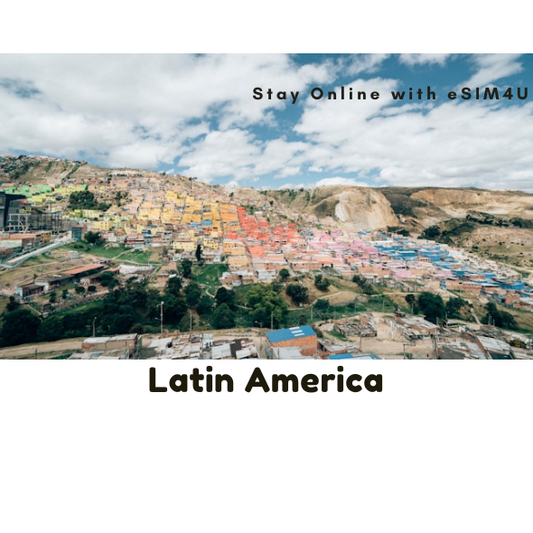 Latin America eSIM up to 5GB
