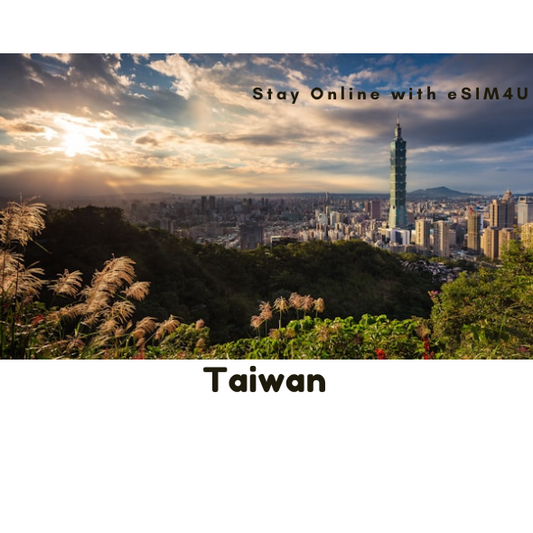 Taiwan eSIM up to 5GB