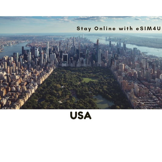 USA eSIM up to 20GB